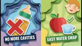 When Giving Your Baby Juice, Don't Fill Their Bottle & Try This Instead