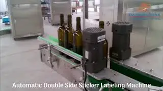 Automatic Double Side Sticker Labeling Machine | #HMPL