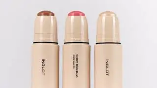 Cream Stick Bronzer, Blush, Highlighter #makeup #inglot #shorts