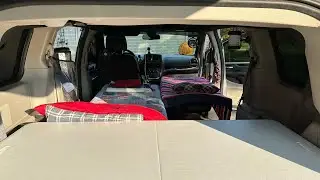 Packed Up & Ready to Fly | Van Camping | 2019 Dodge Grand Caravan Sleeps Two #clutterfree #vancamper