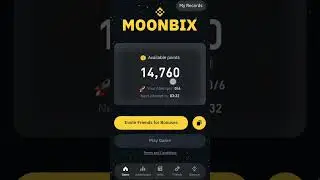 Moonbix || New Telegram Mining Project Moonbix By Binance || It's a Big Project Guys || Moonbix