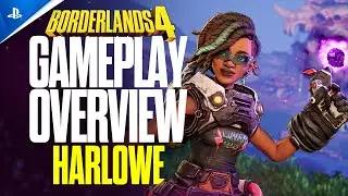 Borderlands 4 - Harlowe Gameplay Overview | PS5 Games
