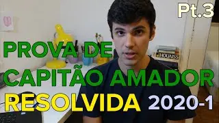 Prova de Capitão Amador I 2020 RESOLVIDA - Pt.2 [#CapitãoAmador 011]