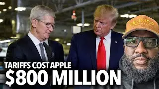 Trump's Tariffs Cost Apple $800 Million In Blowout Quarter... The Push For More Jobs In the U.S. 🤔