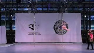 APAC2025 Artistic Pole Semi-Professional Masters 40+ Women Miranda Atwood-Mueller