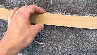 Daily vlog carpet seam repair￼