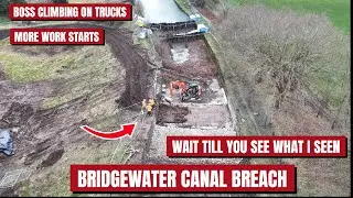 Wait Till You See This At The BRIDGEWATER CANAL BREACH