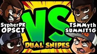 OPscT & SypherPK VS. Summit1g & TSM Myth DUAL SNIPES | Fortnite