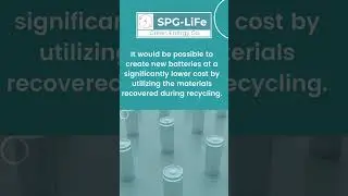 Recycling of Li-Ion batteries.