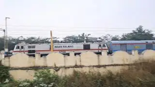 shalimar - trivandrum central express train video | Loud Honking | Indian Railways