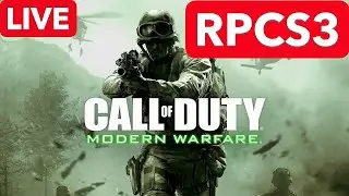 COD 4 Modern Warfare#RPCS3#PS3 EMULATOR#LIVE