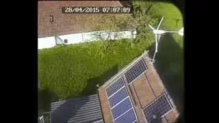 Montage der Photovoltaik-Module