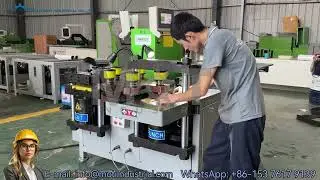 Punching Operation For CNC Busbar Bending Punching Cutting Machine With 3 Servo Devices