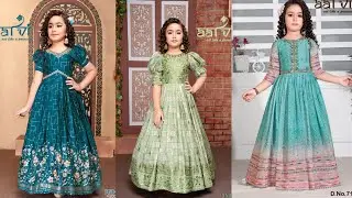 Baby Girls Long Fancy Frocks Designs||Birthday Frock Designs||Fairy Frocks For Small Girls||Frocks 