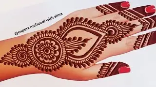 😱🔥easy top Arabic mehndi design-weddingDulhan special #mehndidesign-simple#henna #madhi#eid #ramadan