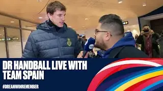 Dr Handball live from the EHF EURO 2018 Champion arrival