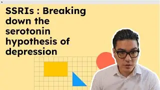 SSRIs : Breaking down the serotonin hypothesis of depression