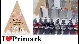 Primark 12 дней рождественского календаря приключений для ногтей | Ноябрь 2017 | I❤Primark
