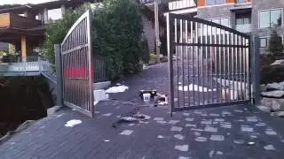 Security driveway gate, Gate fob & Gate opener installation services by Royal Gates in Vancouver, BC