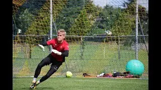 Goalkeeper Training FC Nordsjaelland SuperLiga