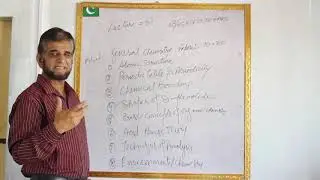 Chemistry   BSc I introduction By Sir Alvi