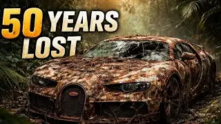 ASMR Car Restoration | Extreme Bugatti Restoration from Rust to Luxury