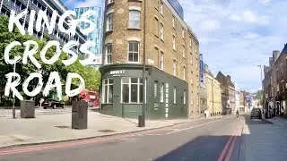 Walking Kings Cross Road | London in 4K