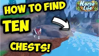 How to find all ten chests on Horse Life! Secret chest locations! To get random wing potion