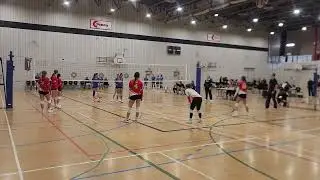 Vicas vs sal&eacute;sien 1er set 25-23