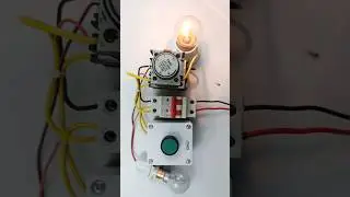 OFF Delay Timer Working _ off delay timer relay working #electrical #viral
