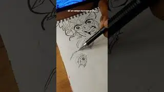 Drawing Tanjiro Kamado Vs Akaza Manga Panel #howtodraw #demonslayer