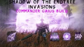 Elden Ring DLC PvP Invasions - Commander Gaius Gravity Sorceries Build