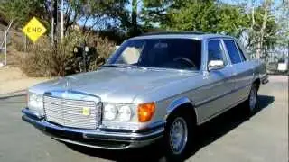 Бамперы Mercedes Benz 350SE W116 EURO 1979 года выпуска, импортные 350 SE SEL 3.5