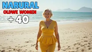 Natural Older women over 70 and 85 ?Castle Neck Wrap Dress Timeless Fashion for older woman