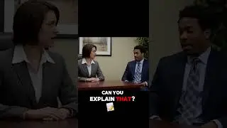 Job Interview: The Truth Behind the 3-Year Gap 🤐📺💤v google veo3 #prompt #shorts #viral