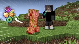 Minecraft CREEPER Drops SUPER RARE Item