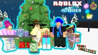 WACKY PACK FAMILY GAMING ICE BREAKER CHRISTMAS BATTLE | ROBLOX PRO MVP TEAM CHALLENGE