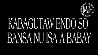 KABAGUTAW ENDO BANSA NO ISA A BABAY | Sheihk Abu Bushra Daud
