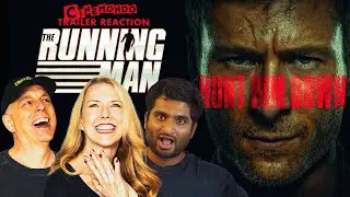The Running Man | Official Trailer Reaction!  Edgar Wright, Glen Powell | Cinemondo!
