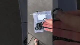 Simple Outdoor Light Tutorial | links:  