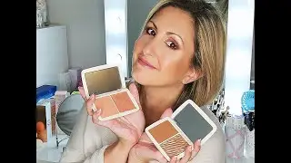 MoaTeha - Cover FX - Monochromatic Bronzer et Blush Duo - Sunkissed Bronze - Soft Peach