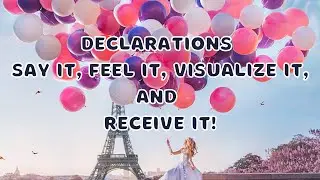 5 min DECLARATIONS to Create Wealth Energy and Rise Abundance Frequency
