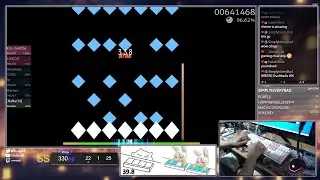 [OSU!MANIA] ★8.55 mustie=DC - Merry Snowy Fantasy feat. Hanon +DT First S Rank!! 632PP POG!
