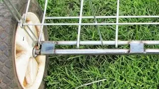 New Wheels for Folding Grocery Cart