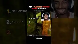 Top 3 Funniest Horror Game Moments #shorts #fyp #horrorgames #funnyclips #jumpscares #gaming