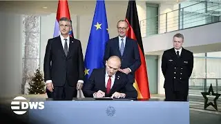 HISTORIC DEFENCE DEAL: Croatia-Germany Historic Defence Pact Signed | Merz & PM Andrej Witness |AC1E