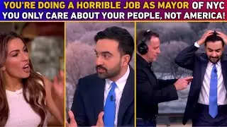Zohran Mamdani KICKED OFF SET After BAD ALTERCATION With 'The View' Alyssa Farah Griffin