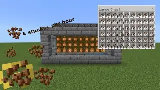 SIMPLE AND EFFICIENT AUTOMATIC COCOA BEANS FARM 1.19+ (Minecraft Bedrock / Java)