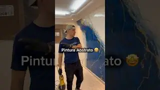 N&Atilde;O PULE ESSE V&Iacute;DEO? 😳 Veja essa Pintura de Efeito M&aacute;rmore Abstrato 💙