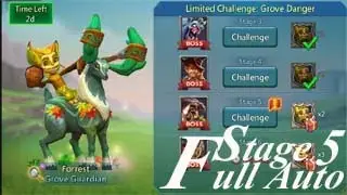 Lords Mobile   Grove Danger Limited Challenge Stage 5